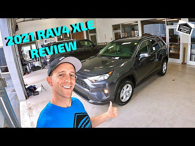 2021 TOYOTA RAV4 XLE AWD Walkaround and Review - Basil Toyota