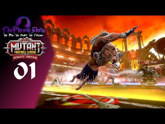 Let's Play Mutant Football League: Dynasty Edition - The New Dynasty - Part 1 - What A Start!!!