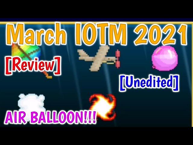 *NOT CLICKBAIT* New March IOTM 2021 Review! | Growtopia Item Of The Month 2021