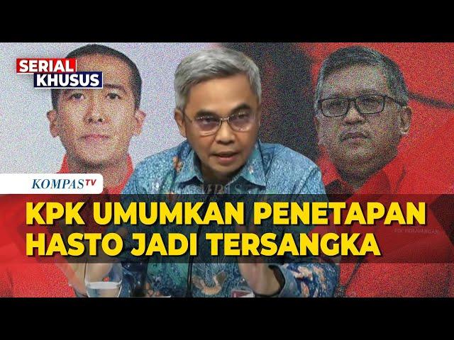 [FULL] Ketua KPK Umumkan Penetapan Hasto Jadi Tersangka dalam Kasus Dugaan Suap Harun Masiku