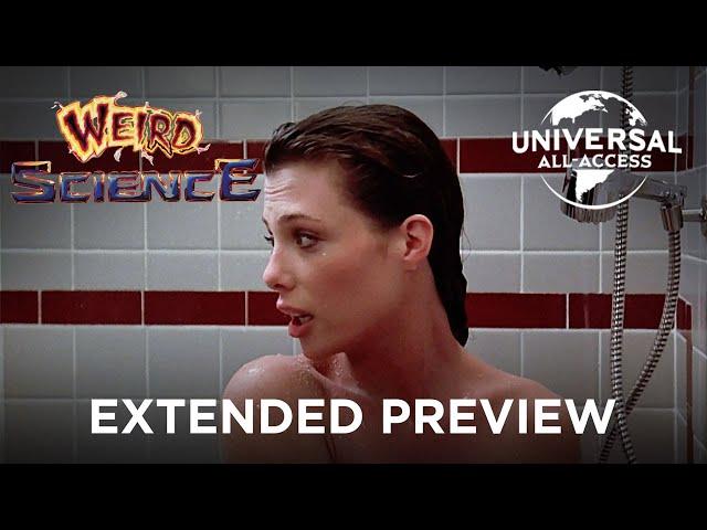 Weird Science Shower Scene (Kelly LeBrock) | "Showering's Real Fun, Isn't It?" | Extended Preview