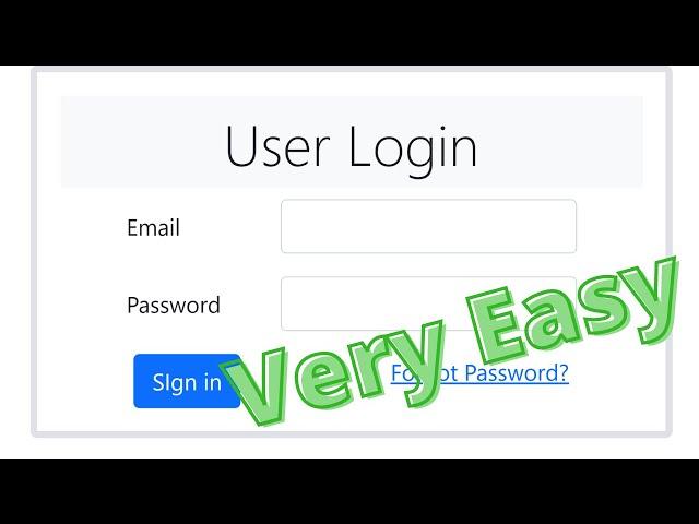 Password Reset System using PHPMailer