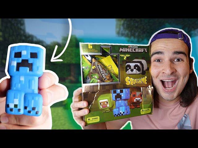 Rare Blue Charged Creeper SquishMe Hunt! (1/24 Have One!)