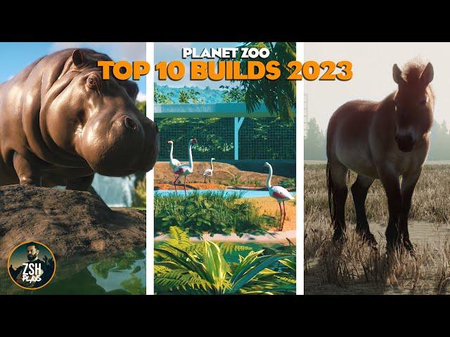 10 BEST BUILDS of 2023! | Planet Zoo Best Habitats