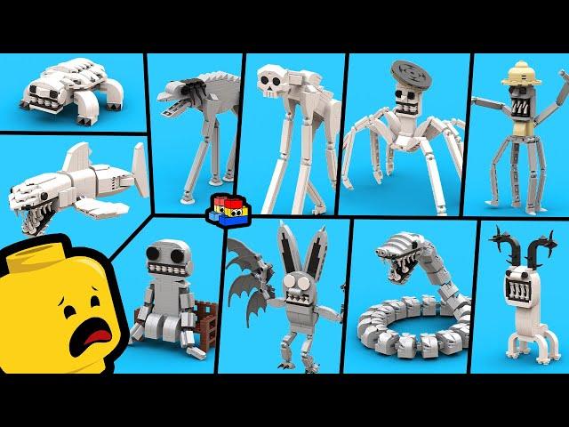 LEGO Zoonomaly: Building All NEW Monsters (Monster Snake, Shark Bat, Spider, and more)