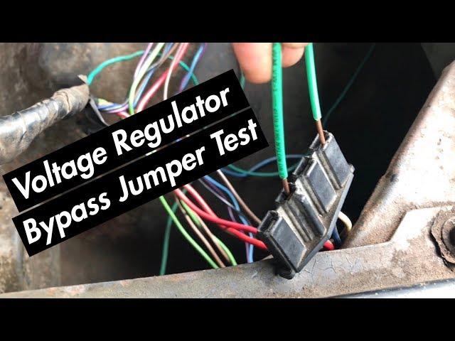 How To Test An External Voltage Regulator (Pre-73 C10)