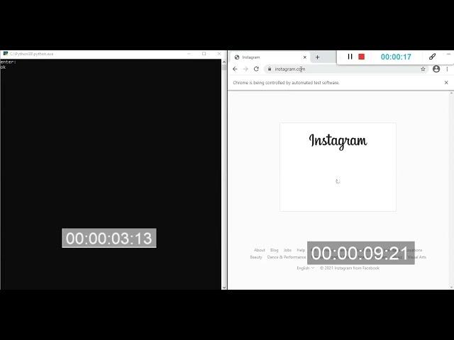 Selenium VS Requests | Instagram Login