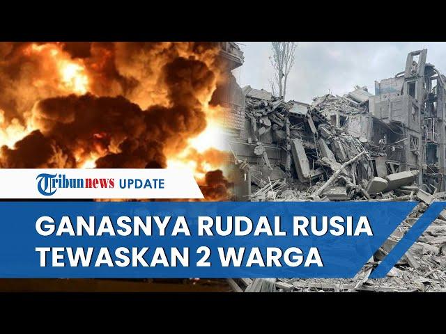 Serangan Rudal Rusia Hantam Kota Avdiivka Ukraina, Gedung Apartemen Hancur dan Tewaskan 2 Orang
