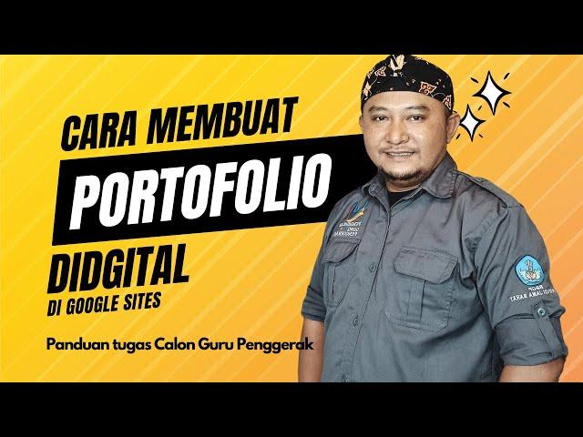 TURORIAL MEMBUAT PORTOFOLIO DIGITAL GURU PENGGERAK