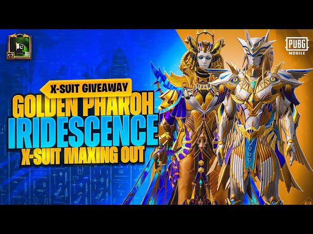$160,000 UC Golden Pharaoh & Iridescence X-Suit Maxed | Pharaoh X-Suit Giveaway 
