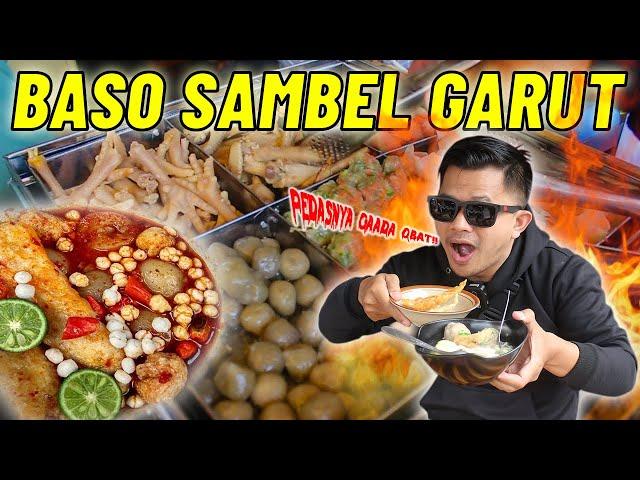 G1L4!! SEHARI BISA HABIS 700 - 1000 PORSI!! - BASO SAMBEL GARUT BU ELY | INDONESIAN STREET FOOD