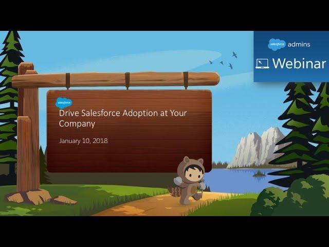 Drive Adoption of Salesforce at Your Company