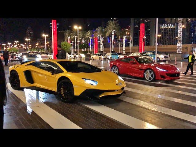 Supercars of Dubai 2020 | A Day Of Car Spotting | Brown Ferrari, Aventador SV, McLaren 570S