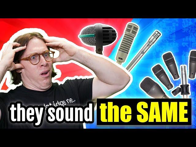 I can't believe these budget Samson drum mics fooled me...