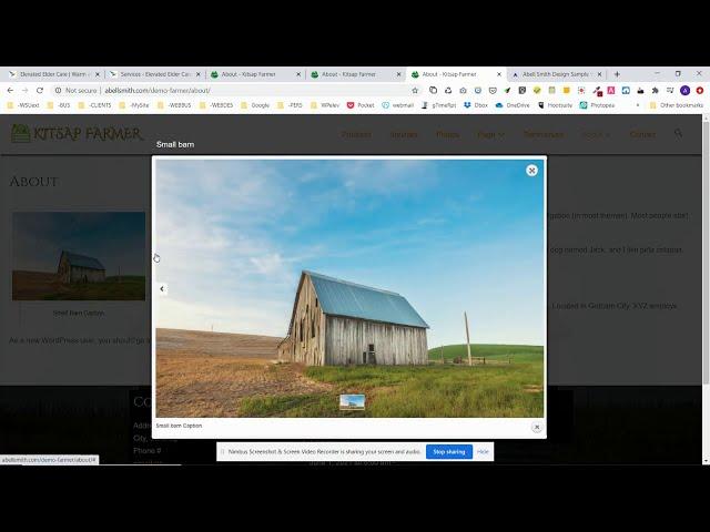 Abell Smith Design WordPress Tutorial - controlling images, using Beaver Builder