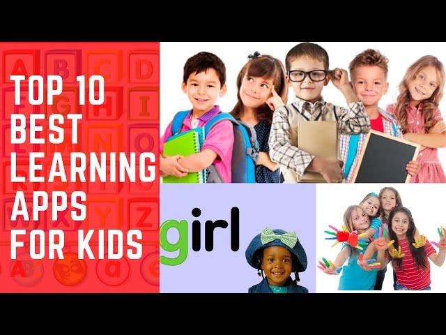 Top 10 best learning apps for kids | Android and iOS | 2020 - 2021 | Free and Paid