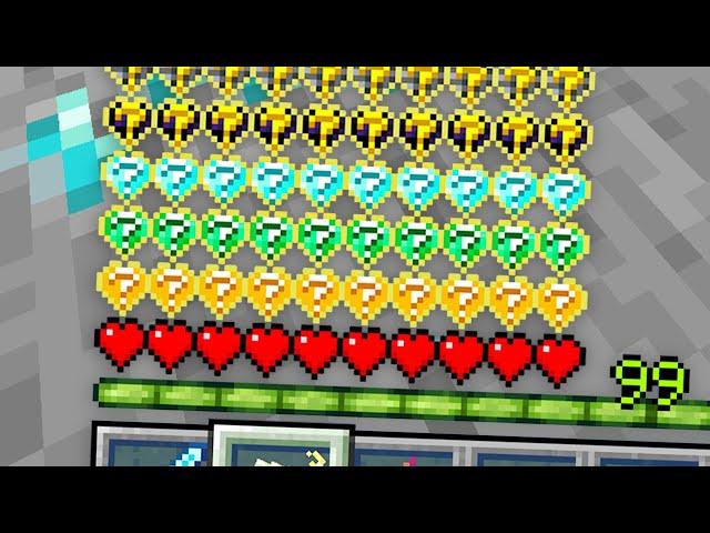 Minecraft, But There Are Lucky Hearts...