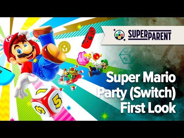 Super Mario Party Switch Gameplay - SuperParent First Look