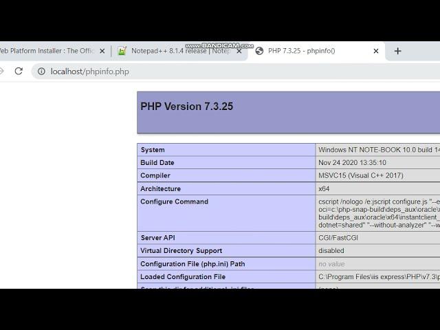 How to configure php with IIS on Windows server