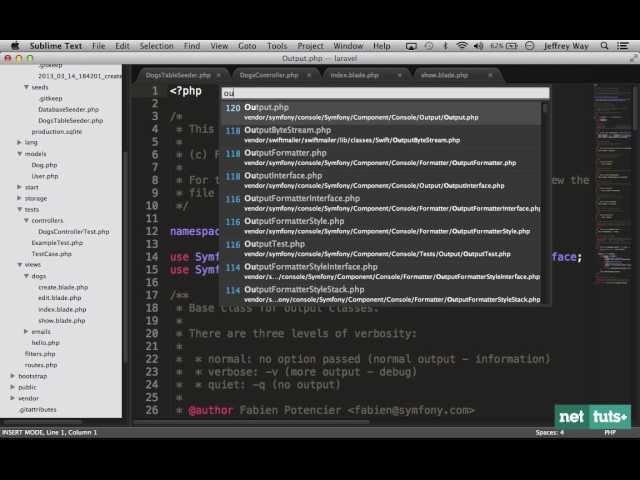 Pro Workflow in Laravel And Sublime Text