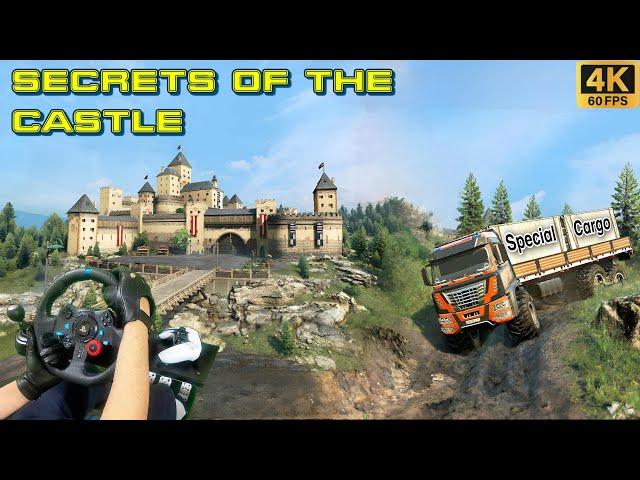 Secrets of the Castle  | Flooded Unterfeld’s Hidden Cargo Hunt  | Steering Wheel & Shifter Cam