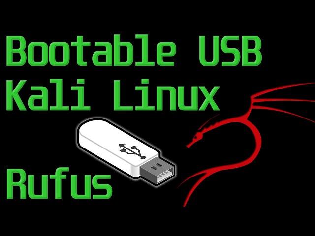 Bootable USB - Kali Linux using Rufus