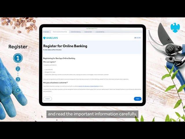 Online Banking | How to register for Online Banking