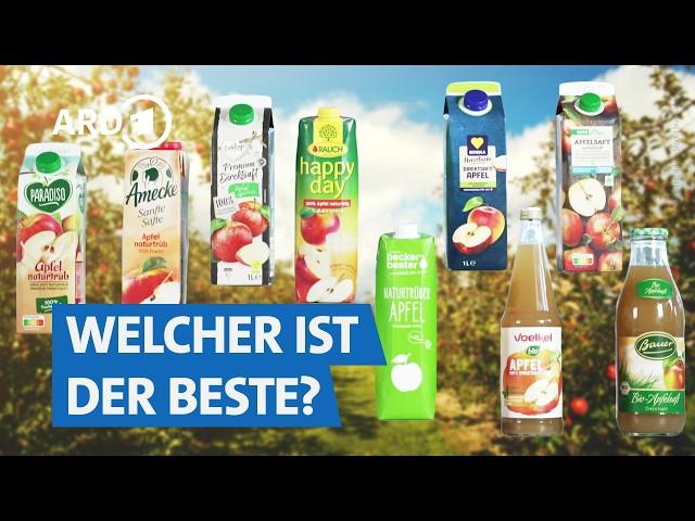 Apfelsaft im Test: Pestizide bei Amecke, Rauch, Edeka & Co.?  | SUPER.MARKT rbb