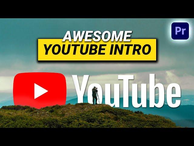 How to Create a Dynamic YouTube Intro (Premiere Pro Tutorial)