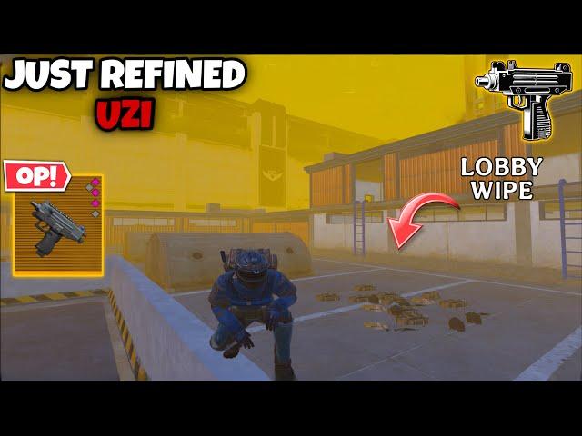 Metro Royale Refined Uzi is So OP For Map 7 Solo vs Squad | PUBG METRO ROYALE CHAPTER 23