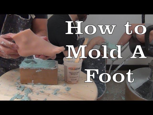 Lifecasting Tutorial: Foot Mold With Monster Gel Alginate