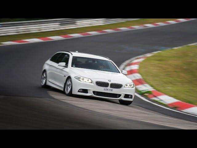 One lap on Nürburgring: BMW 520d F11