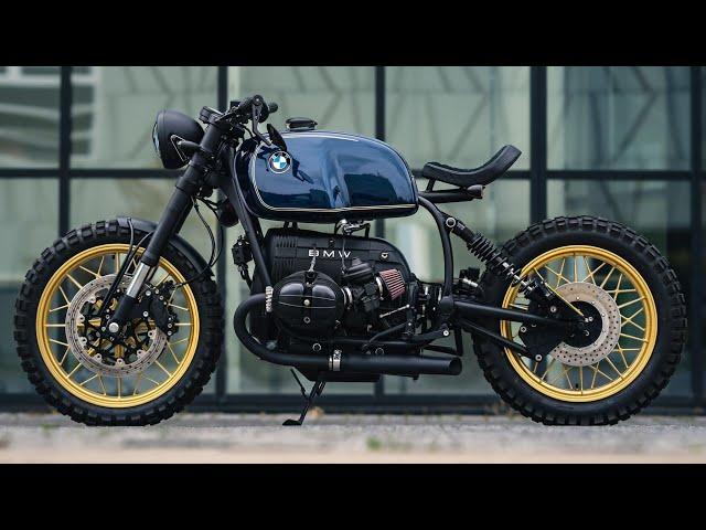 BMW R100 RS Scrambler Full Build & Riding