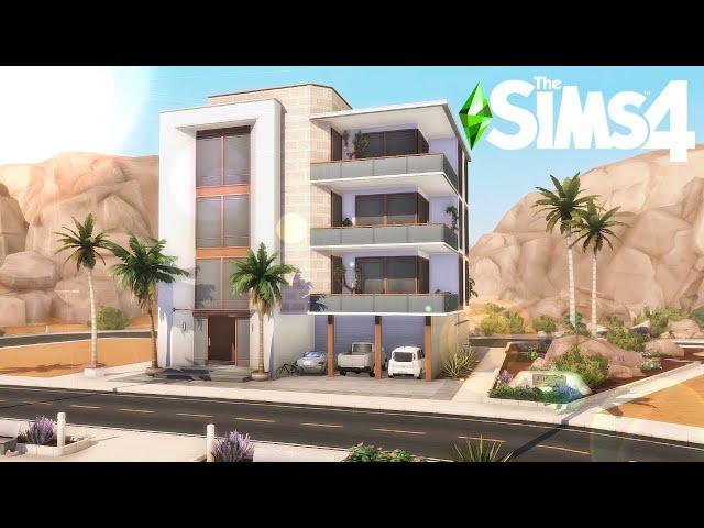 Oasis Springs Apartments No CC |Stop Motion |The Sims 4