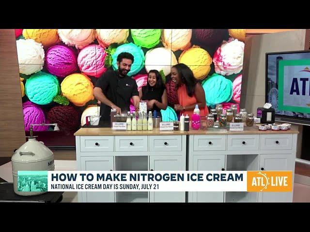 Learn How To Make Nitrogen Ice Cream