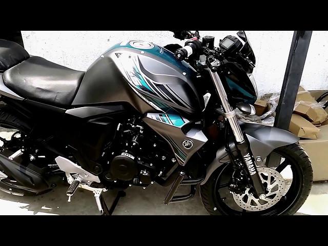 Yamaha FZ-S V.2 Hurricane Grey | Walkaround | BS4 Model