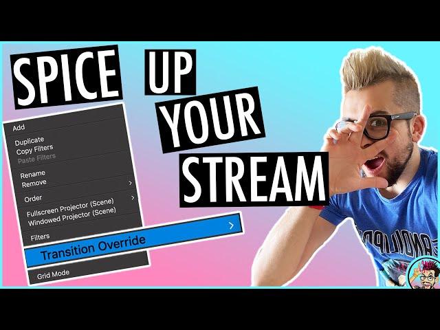 Different Transitions For EVERY SCENE In OBS - Quick Tips