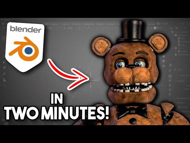 How To Import FNaF Models into Blender (In 2 Minutes!)