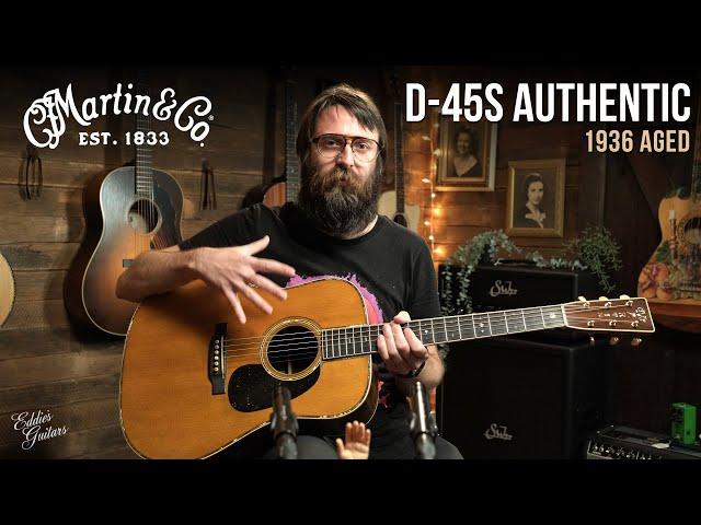 Martin D-45S Authentic 1936 Aged | Demo with Matt Chulka