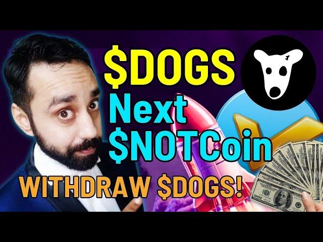 How to connect TON wallet for DOGS Airdrop and withdraw money!