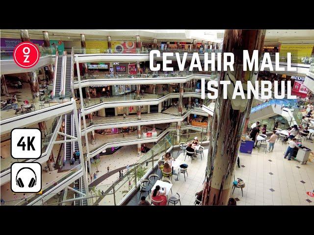 CEVAHIR MALL FULL WALKING TOUR - Istanbul  | Second largest Shopping Mall in Europe Cevahir AVM