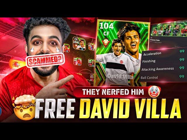 FREE DAVID VILLA IS A FRAUD | DON’T MAKE THIS MISTAKE | KONAMI SCAMMED US🫠 | DON’T FALL FOR TRAP