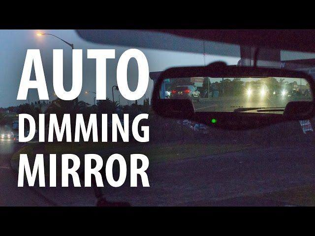 How to: Upgrade to an auto-dimming rear view mirror