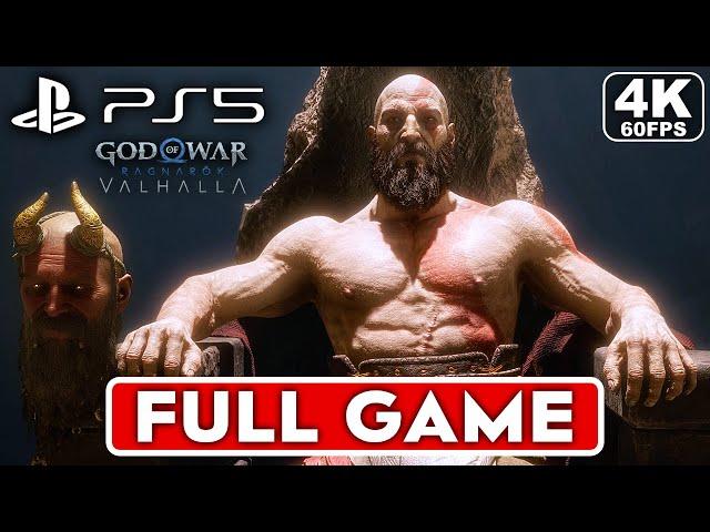 GOD OF WAR RAGNAROK VALHALLA Gameplay Walkthrough Part 1 FULL GAME [4K 60FPS PS5] - No Commentary