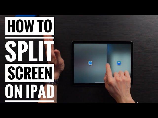 How to Split Screen/Multitask on iPad