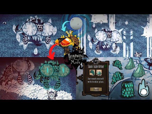 Moonmaw Dragonfly Boss Fight! New Moon Storm Boss? - Don't Starve Together Uncompromising Mode [MOD]