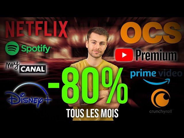 Comment payer MOINS CHER Netflix, Spotify, Disney+...