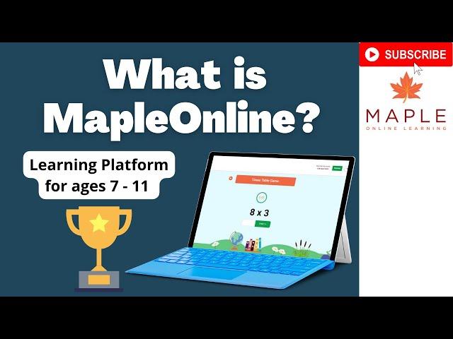 Maple Online ► E-learning Platform for Kids | Maths & English