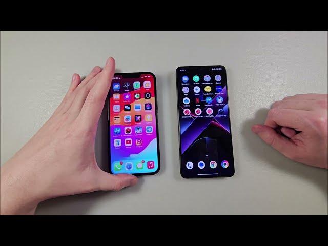 POCO X7 PRO vs iPhone 13 (ЧТО ЛУЧШЕ?)