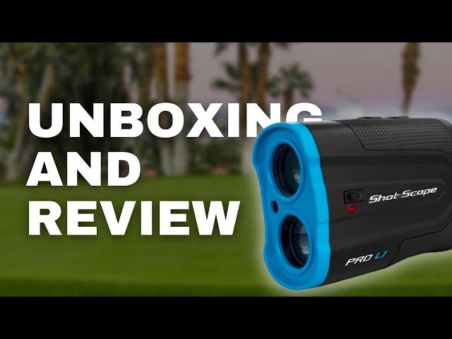 Unboxing and reviewing the Shot Scope PRO L1 laser rangefinder